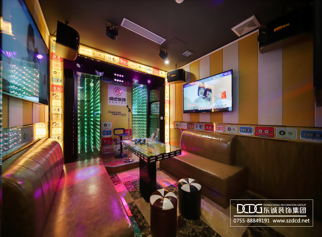 唱吧麦颂KTV连锁(分店III)装修工程