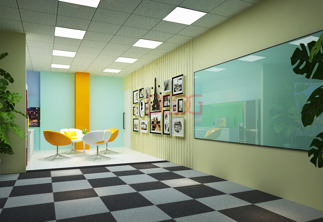 寻找最美办公空间设计之墙面绿植【欣赏】